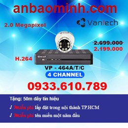 Lắp đặt trọn bộ 1 camera DOME