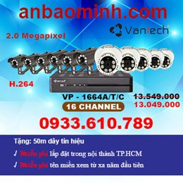 Lắp đặt trọn bộ 11 camera