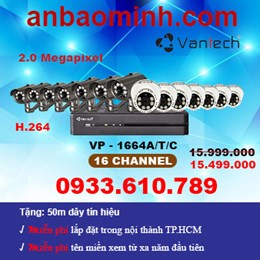 Lắp đặt trọn bộ 14 camera