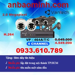 Lắp đặt trọn bộ 4 camera