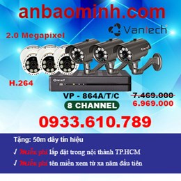 Lắp đặt trọn bộ 6 camera